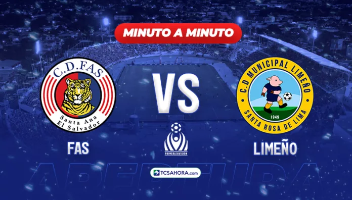 Repasa los detalles del partido de la fecha 1 del Torneo Apertura 2026 de la Liga Mayor de Fútbol entre FAS y Limeño.