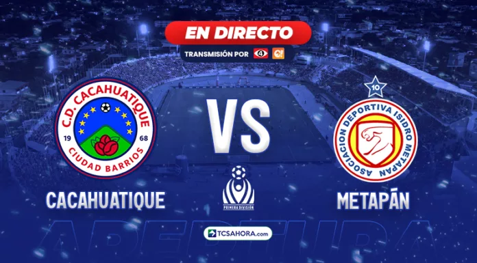 Repasa los detalles del partido de la fecha 1 del Torneo Apertura 2026 de la Liga Mayor de Fútbol entre Cacahuatique y Metapán.