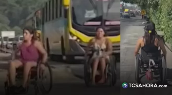 Ante la adversidad, tres jóvenes tomaron la decisión de recorrer la carretera Los Chorros en silla de ruedas