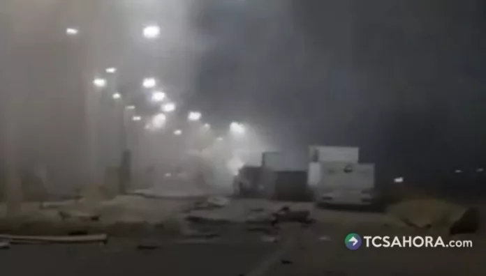 Estados Unidos y Arabia Saudita bombardearon este lunes posiciones de milicias proiraníes en el este de Irak.