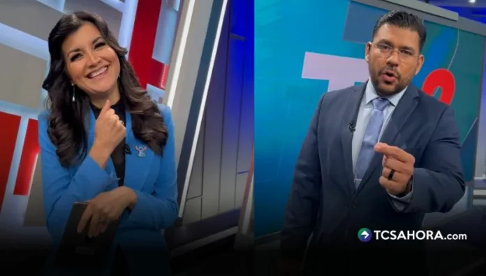 Lourdes Lara regresó a Teledos después de sus vacaciones. Pero en el set ya la esperaban ¿Cómo la recibió Federico Zeledón?