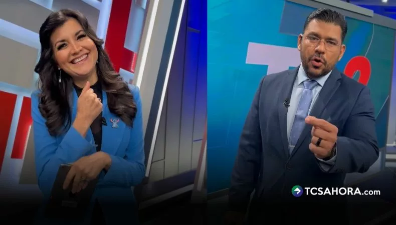Lourdes Lara regresó a Teledos después de sus vacaciones. Pero en el set ya la esperaban ¿Cómo la recibió Federico Zeledón?