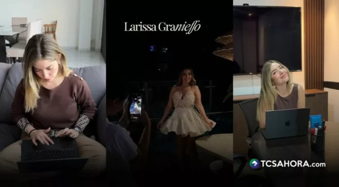 Larissa Graniello mostró un viaje, trabajo y varias pistas de su nuevo proyecto, aunque todavía no revela el dato principal de la propuesta que ya prepara.