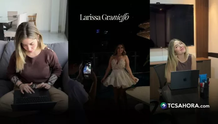 Larissa Graniello mostró un viaje, trabajo y varias pistas de su nuevo proyecto, aunque todavía no revela el dato principal de la propuesta que ya prepara.