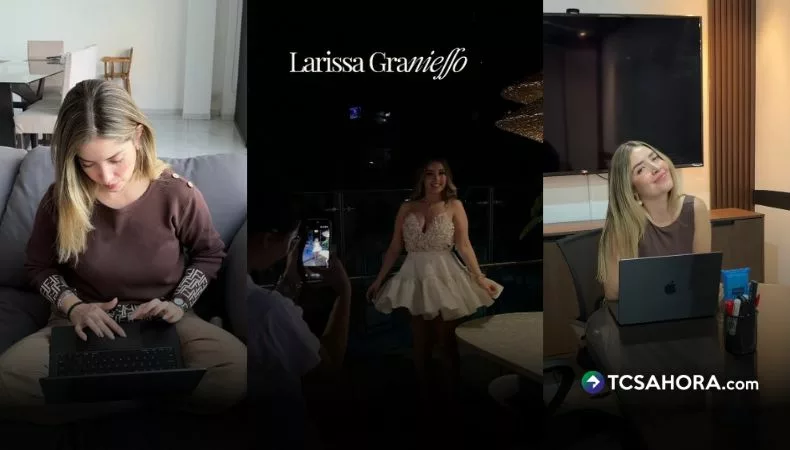 Larissa Graniello mostró un viaje, trabajo y varias pistas de su nuevo proyecto, aunque todavía no revela el dato principal de la propuesta que ya prepara.