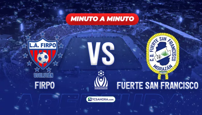 Repasa los detalles del partido de la fecha 2 del Torneo Apertura 2026 de la Liga Mayor de Fútbol entre Firpo y Fuerte San Francisco.
