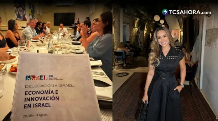 Luciana Sandoval integra una delegación latinoamericana que conocerá proyectos de economía, innovación y tecnología. Así fue su primera noche en Tel Aviv.