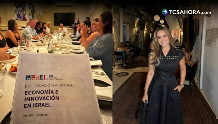 Luciana Sandoval integra una delegación latinoamericana que conocerá proyectos de economía, innovación y tecnología. Así fue su primera noche en Tel Aviv.