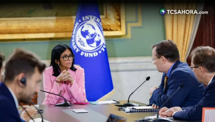 Autoridades de Venezuela se reúnen con organismos financieros internacionales
