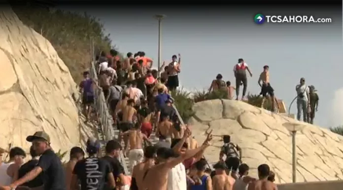 Crisis migratoria en ciudad española de Ceuta