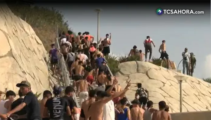 Crisis migratoria en ciudad española de Ceuta