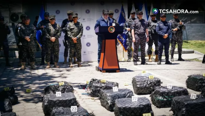 Gabinete de Seguridad informa sobre la última incautación de cocaína