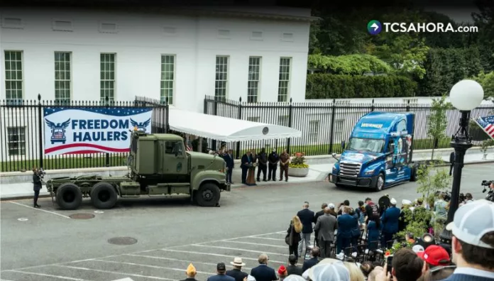 Trump busca sustituir camioneros inmigrantes por veteranos del ejército