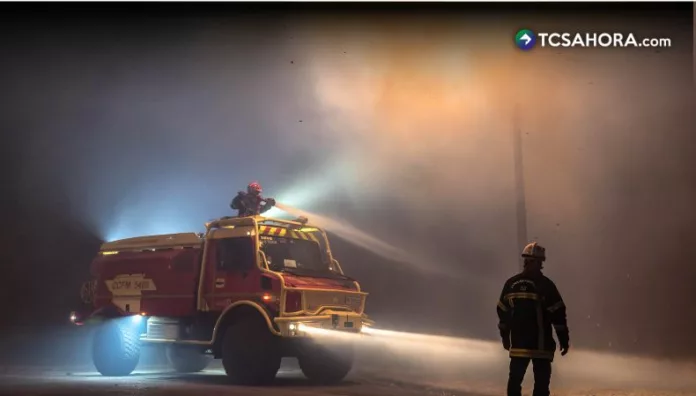 Autorizan regreso a 144 mil evacuados por incendios en Francia
