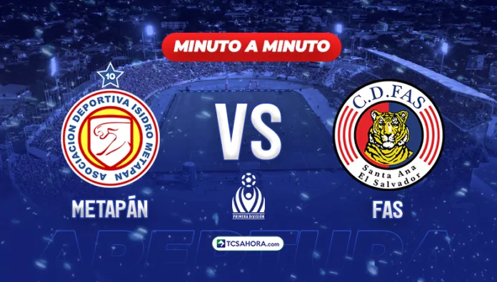 Repasa los detalles del partido de la fecha 2 del Torneo Apertura 2026 de la Liga Mayor de Fútbol entre Metapán y FAS.