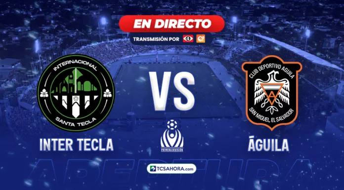 Repasa los detalles del partido de la fecha 2 del Torneo Apertura 2026 de la Liga Mayor de Fútbol entre Inter Tecla y Águila.