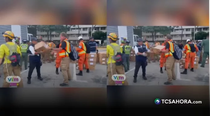 Imágenes inéditas mostraron cómo Moisés Urbina dejó por momentos su labor informativa para descargar insumos médicos durante la emergencia en Venezuela.