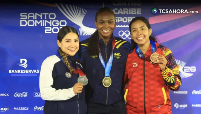 Ivonne Nóchez logró su cuarta medalla en patinaje en los Juegos Centroamericanos y del Caribe Santo Domingo 2026.