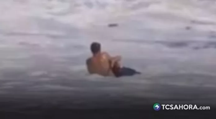 El guardavidas de 16 años que rescató a un niño del mar en California, relató en un comunicado los momentos que vivió.