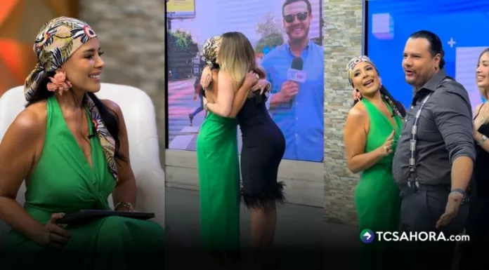 Verónica Guerrero volvió al set de “Viva la Mañana” luego de que sus compañeros y el público pidieran que continuara en el programa.