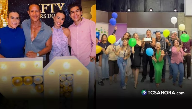 Billy Calderón celebró sus 50 años con recuerdos de su vida, mensajes de su familia, felicitaciones en “Viva la Mañana” y un pastel especial.
