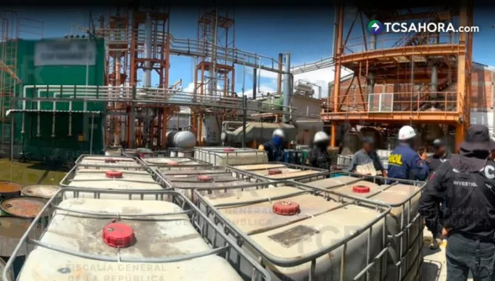 Seguridad de México desarticula cuatro centros ilícitos de combustible