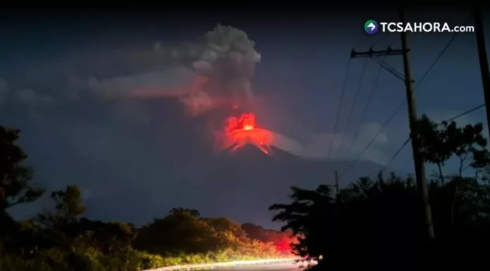 Sube a 1,522 la cantidad de evacuados por erupción del volcán de Fuego