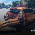 Al menos ocho lesionados en accidentes de tránsito en distintos puntos del país
