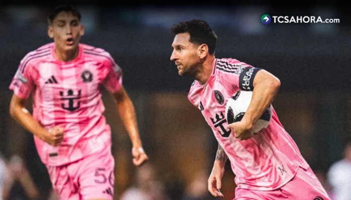 Lionel Messi volvió a ser titular con el Inter Miami y anotó dos goles en el triunfo ante el Atlético de San Luis en la Leagues Cup.