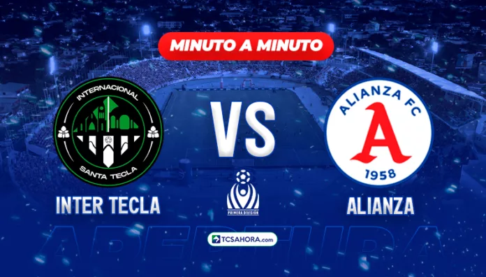 Repasa los detalles del partido de la fecha 4 del Torneo Apertura 2026 de la Liga Mayor de Fútbol entre Inter Tecla y Alianza.
