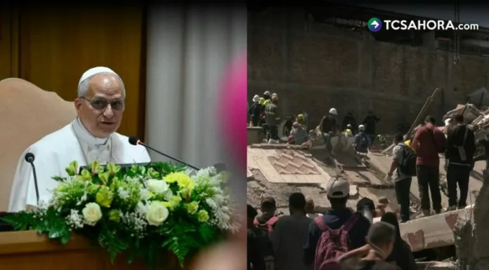 Papa León XIV expresa su pesar por las víctimas del terremoto en Colombia