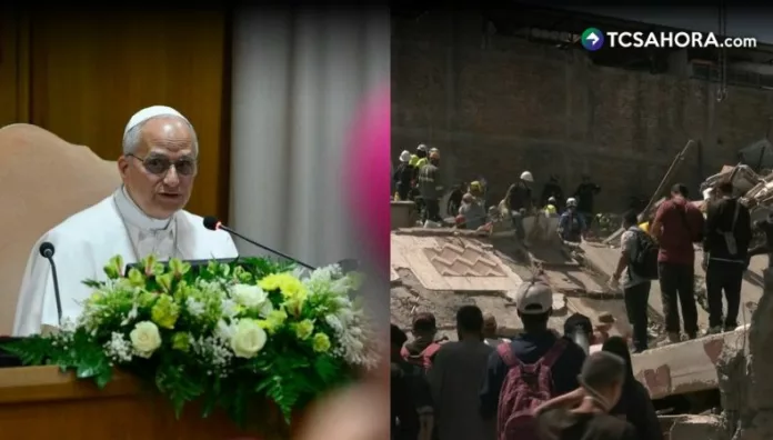 Papa León XIV expresa su pesar por las víctimas del terremoto en Colombia