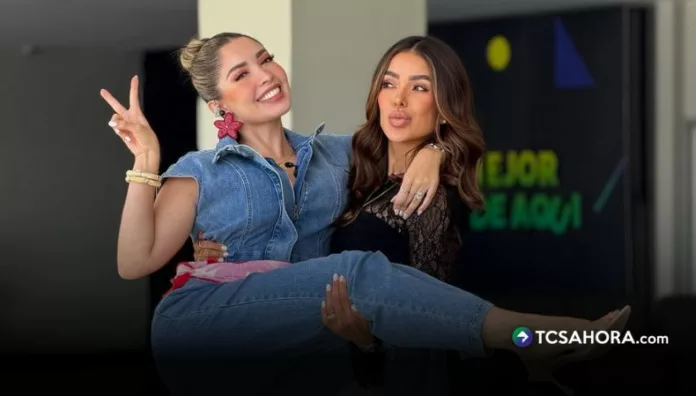 Ale Retana dejó ver que su fuerza no depende de la contextura. Y con tacones puestos cargó en brazos a Larissa Graniello.