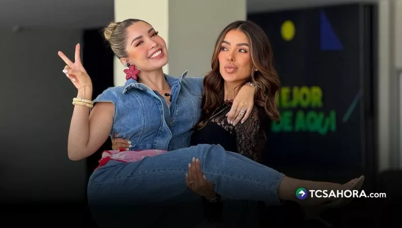 Ale Retana dejó ver que su fuerza no depende de la contextura. Y con tacones puestos cargó en brazos a Larissa Graniello.