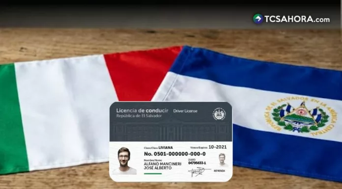 Licencias de conducir salvadoreñas tendrán validez en Italia