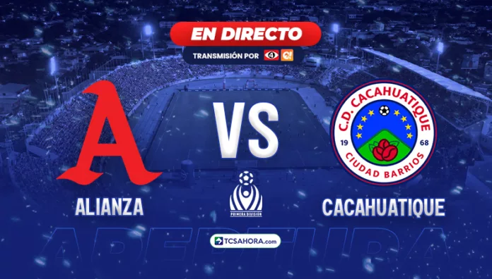 Repasa los detalles del partido de la fecha 5 del Torneo Apertura 2026 de la Liga Mayor de Fútbol entre Alianza y Cacahuatique.