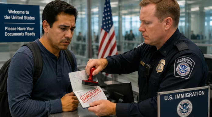 El gobierno de Estados Unidos está revocando más visas que antes, en muchos casos, por errores de viajeros, como permanecer más tiempo del debido