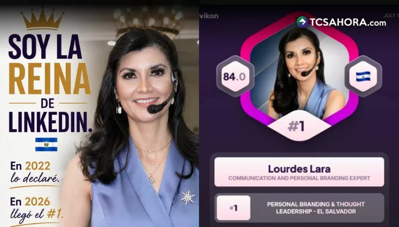 Lourdes Lara celebró un logro que supera incluso lo que ella misma declaró en 2022. Ahora presume cuatro primeros lugares en distintos rankings de LinkedIn.