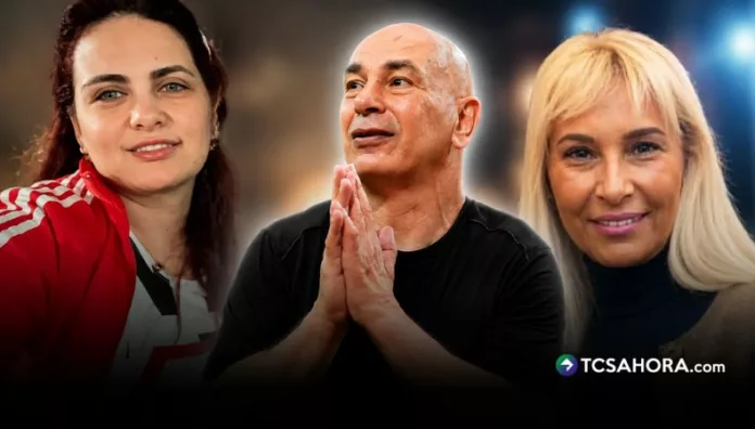 Las dos esposas de Hossam Hassan protagonizaron una pelea que terminó en agresiones físicas mientras el técnico de Egipto intentaba intervenir.