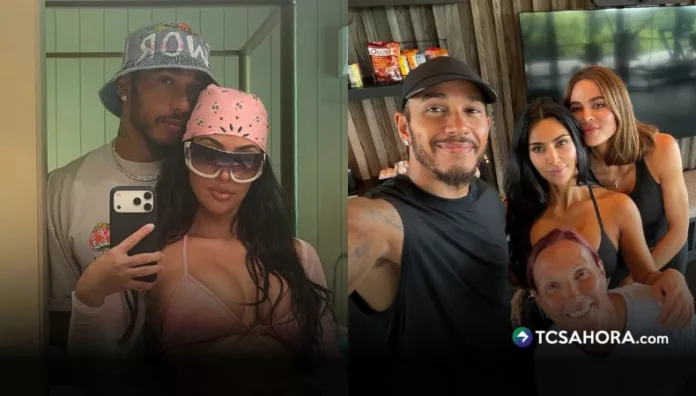 Kim Kardashian y Lewis Hamilton publicaron fotos de sus vacaciones en Hawái, donde aparecen juntos y acompañados por varios miembros de la familia.