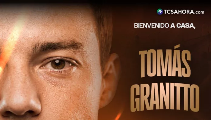 Club Deportivo Águila anunció en las últimas horas el regreso de Tomás Granitto al equipo para el Apertura 2026.