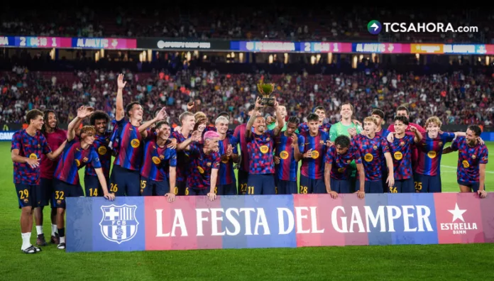 El Barcelona cerró con victoria su pretemporada ante el Al Ahly de Egipto en el Trofeo Joan Gamper disputado en Camp Nou.
