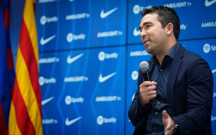 Deco, director deportivo del Barça, aseguró que harán un movimiento más en la plantilla para fichar un delantero para la próxima temporada.