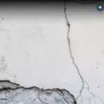 ¡Cuidado con las grietas en las paredes!