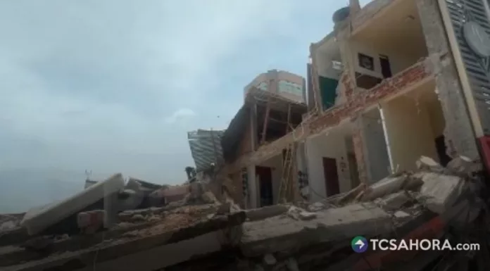 El terremoto, considerado el más fuerte registrado en Colombia durante este siglo, continúa generando daños.
