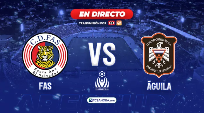 Repasa los detalles del partido de la fecha 6 del Torneo Apertura 2026 de la Liga Mayor de Fútbol entre FAS y Águila.
