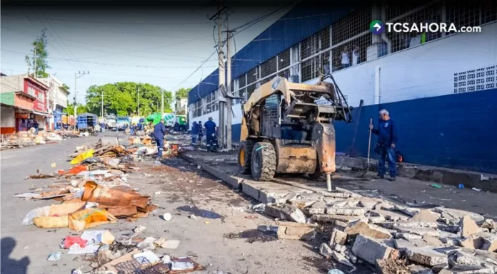 Cierre de vías en alrededores del Mercado Central de San Salvador