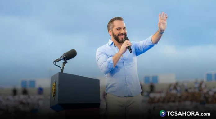 El presidente Bukele hizo el anuncio oficial durante un evento celebrado el domingo en el estadio Jorge 