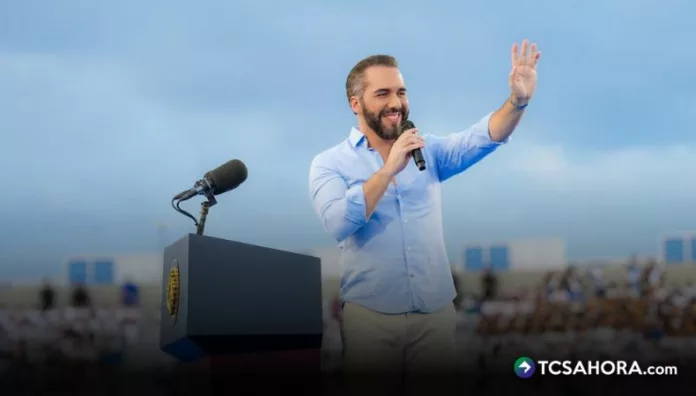 El presidente Bukele hizo el anuncio oficial durante un evento celebrado el domingo en el estadio Jorge 