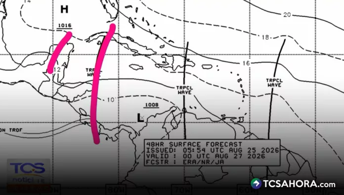 Se espera que hoy continúen altas las temperaturas en El Salvador y que también se tengan algunas lluvias por el paso de una Onda Tropical.